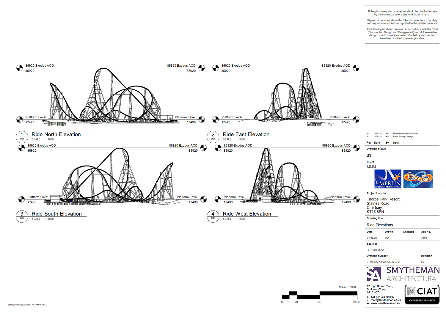 Thorpe Park Resort's Project Exodus planning application
