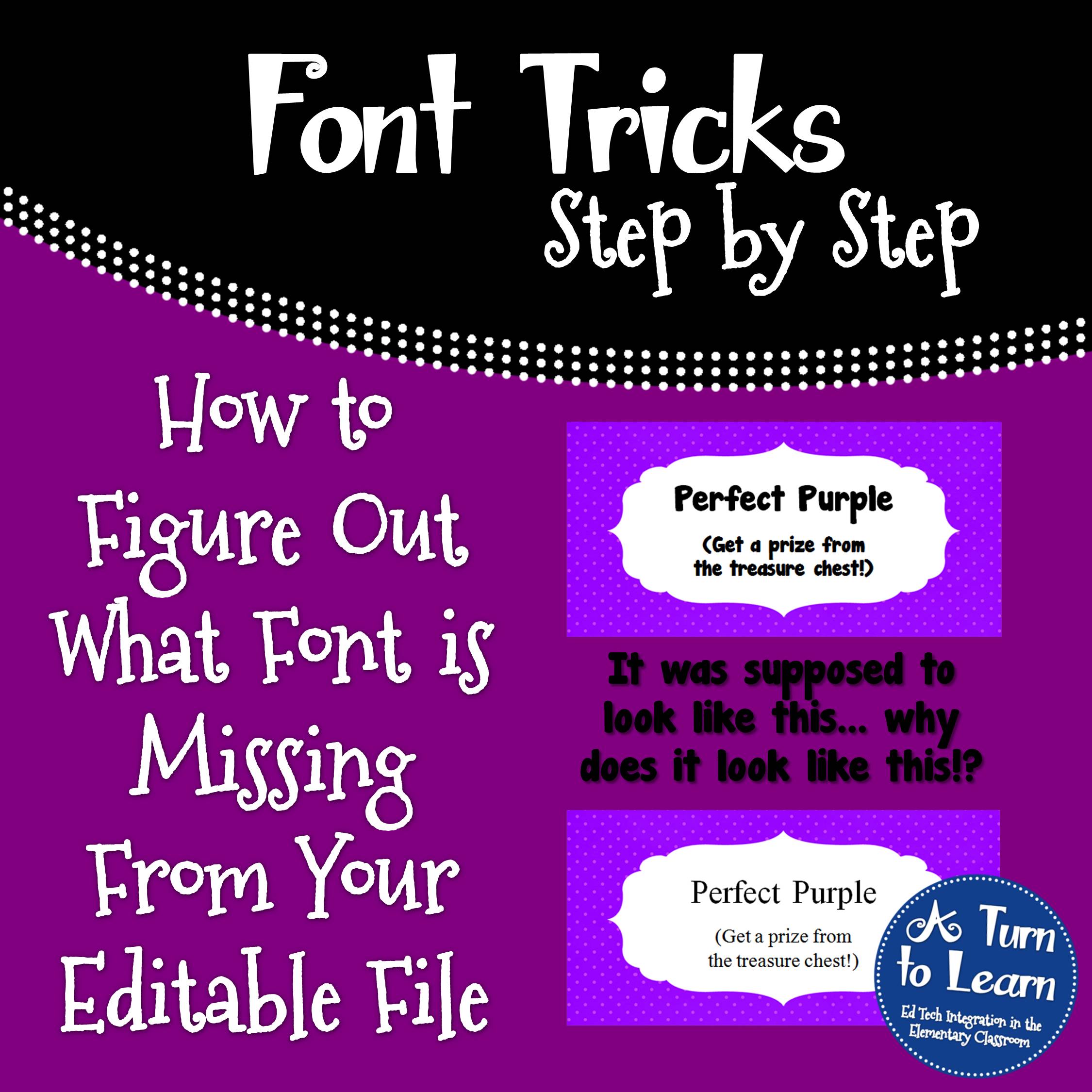 How to Figure Out What Font Is Missing From Your Editable Document • A