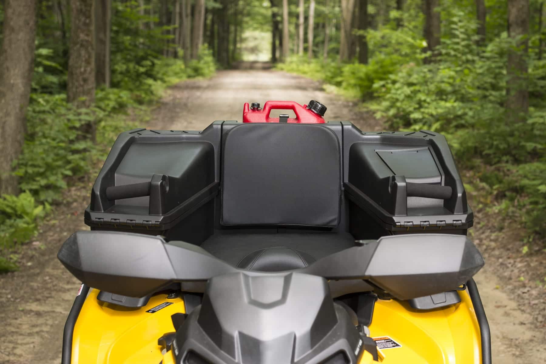 Newly released quick connect Outlander Cargo Box Seat. CanAm ATV Forum