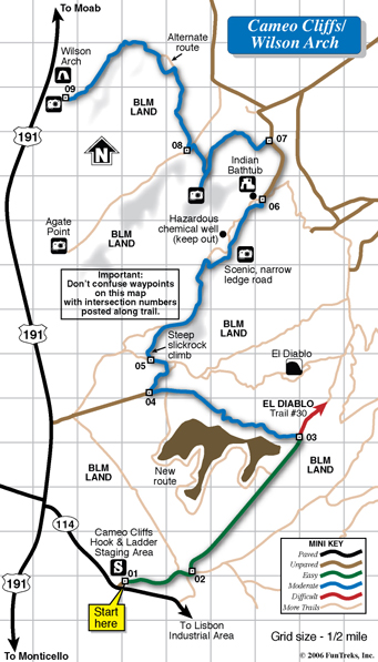 Moab Trail Map Pdf Moab Atv Trail Guide Book And Maps