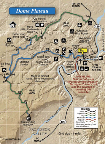 Moab Trail Map Pdf Guide To Utah Backroads And 4 Wheel Drive Trails Vol 1