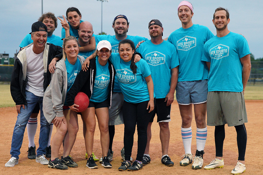 Fall Monday Night Kickball League ATX Sports+AdventuresATX Sports