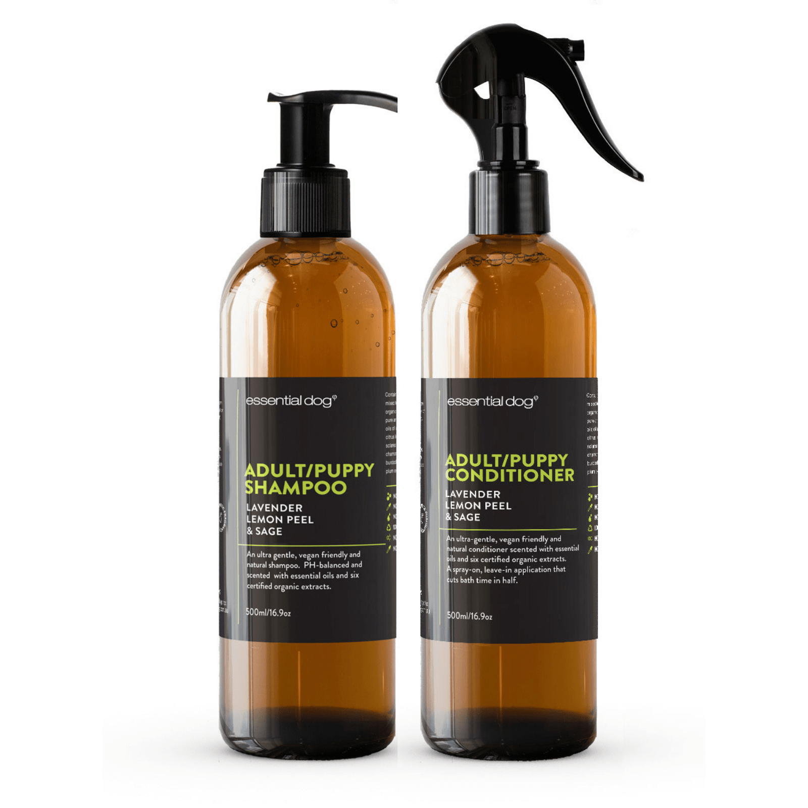 Adult Puppy Shampoo & Conditioner Set • AURANGE Candles, Soap, Skincare and Beauty
