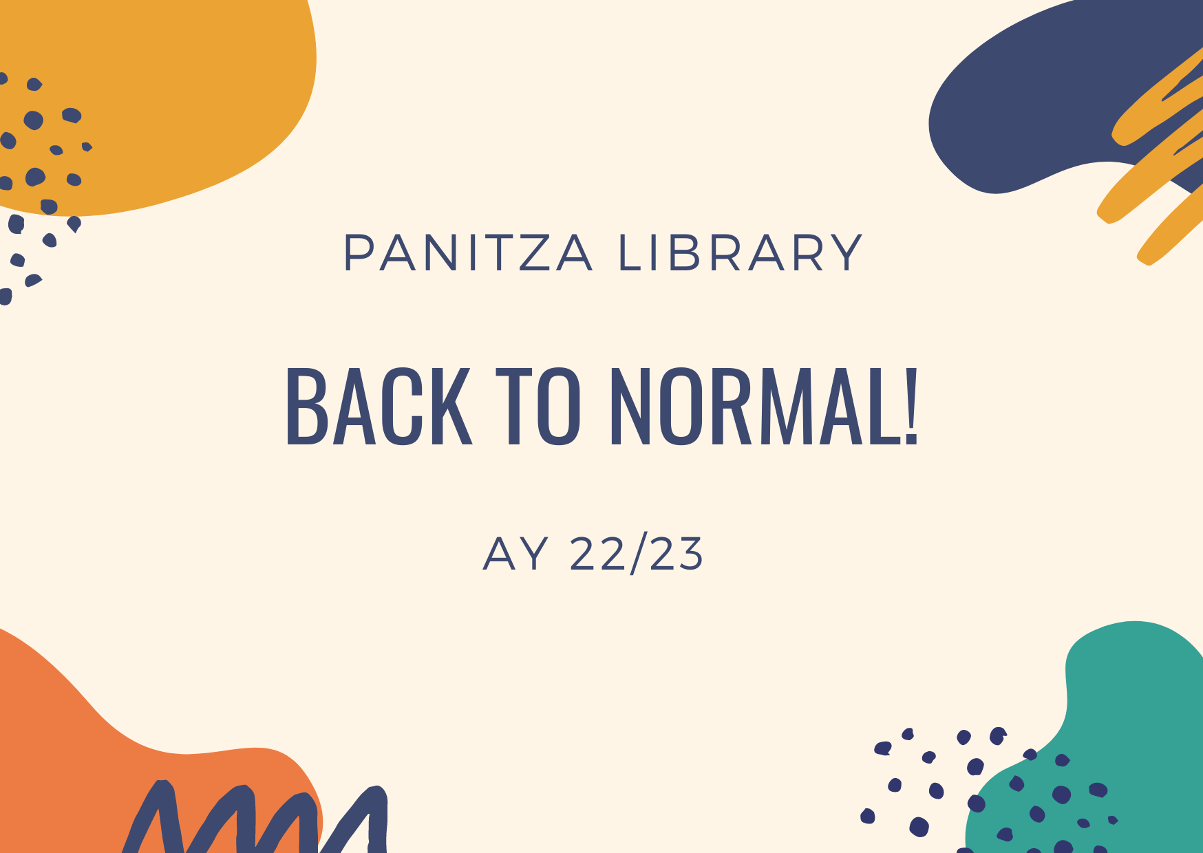 Back to Normal! AUBG