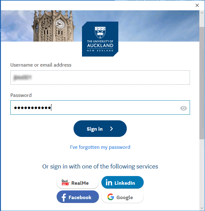 Signing in and out of Office 365