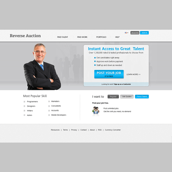 Live Auction Software, Reverse Auction Software, Penny Auction Software