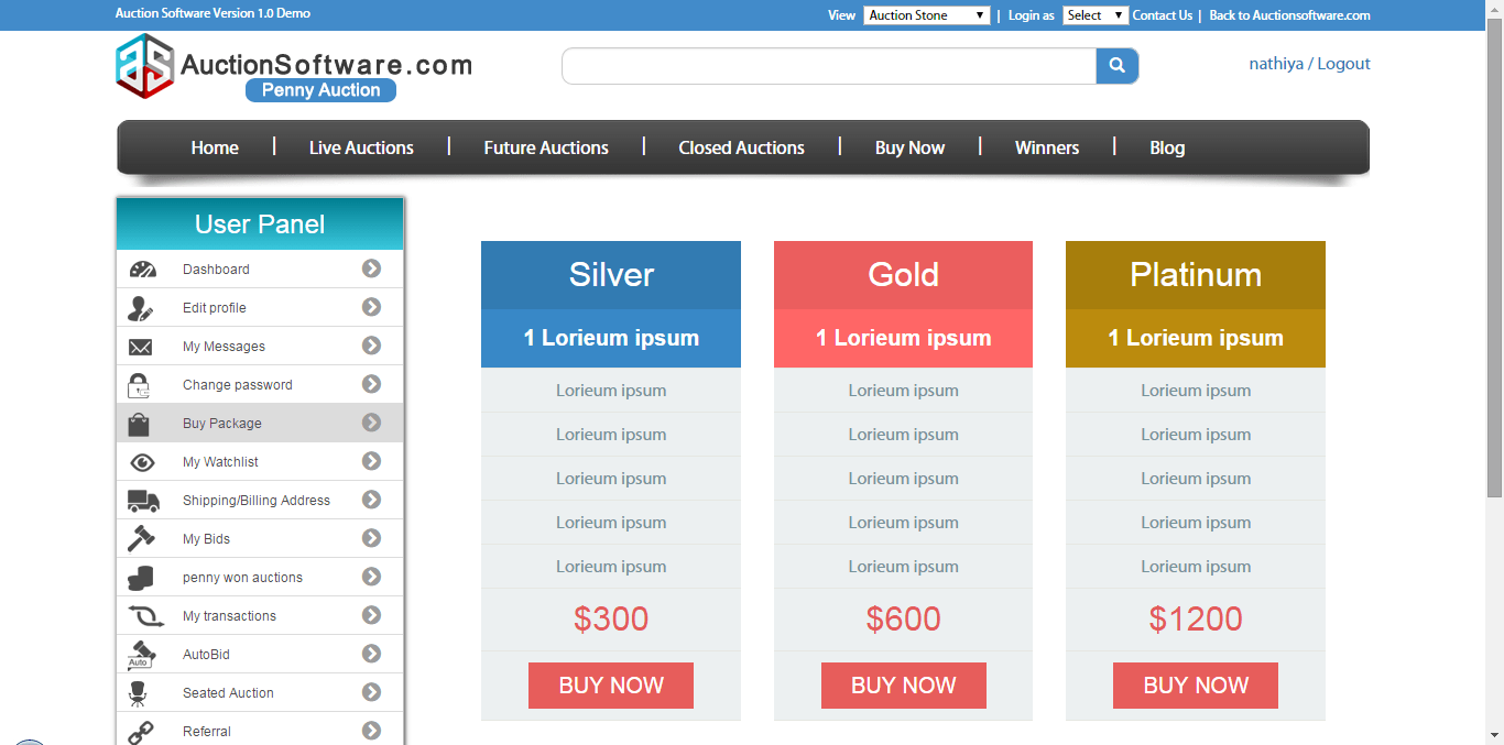 Best Auction Software, Reverse Auction Software, Video Auction Software,