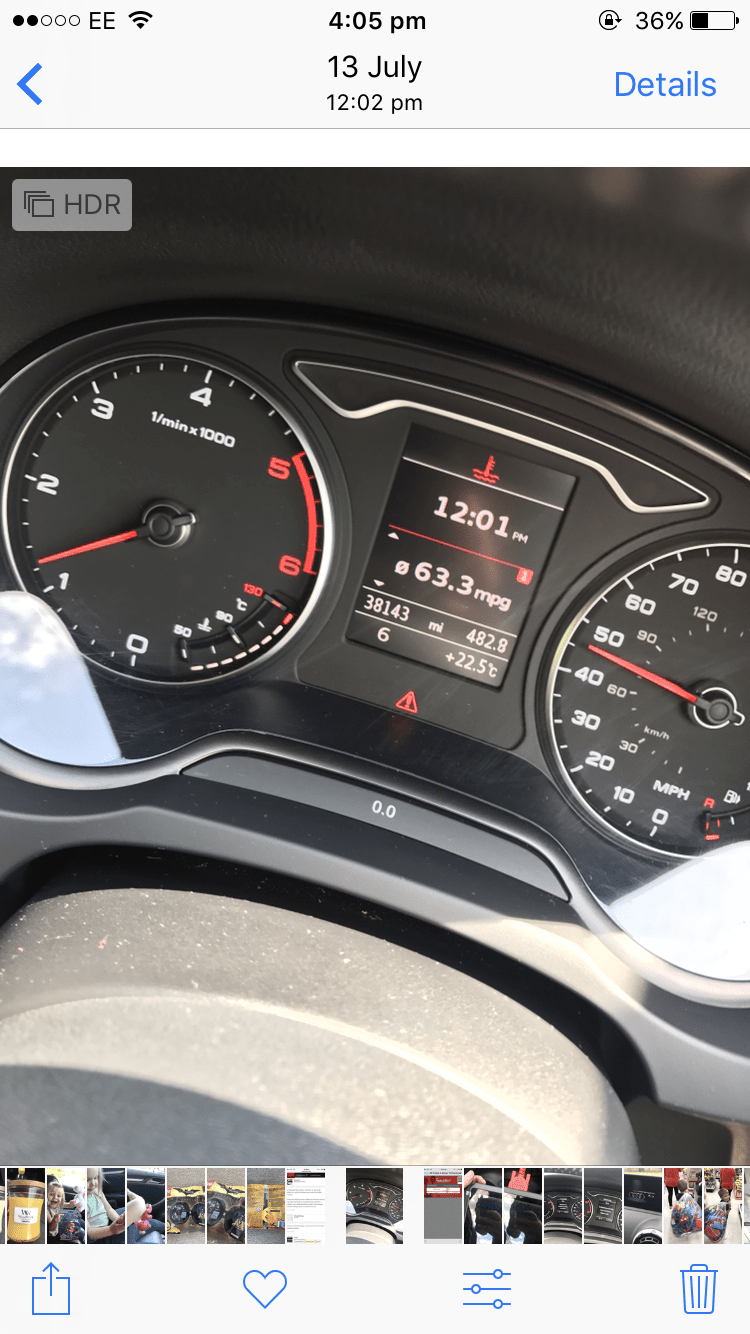 Engine over heating warning light?