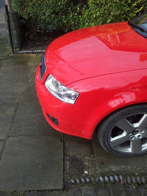 S line front bumper bigger than standard?