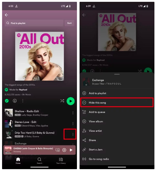 How to Hide and Unhide Spotify Songs AudiCable
