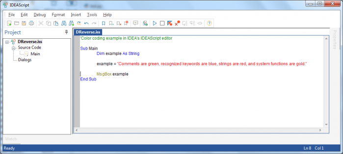 Exploring IDEA's BuiltIn Power of Python Audimation