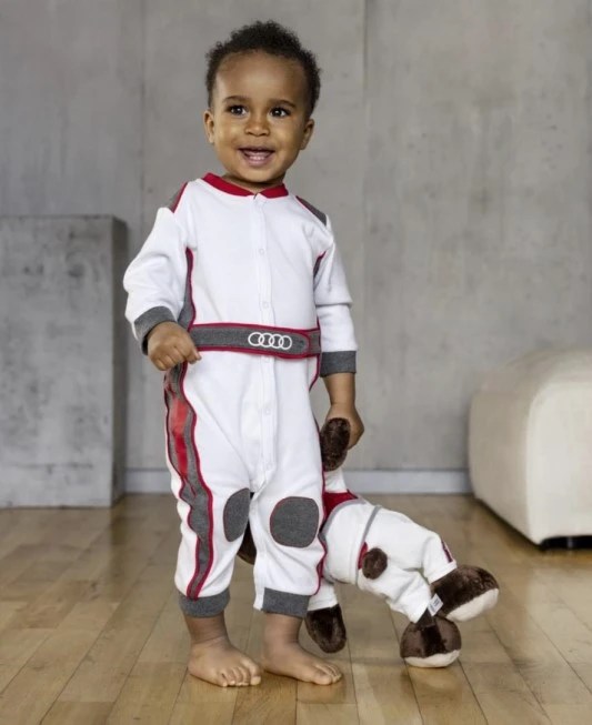 Original Audi Sport racing babybodystocking