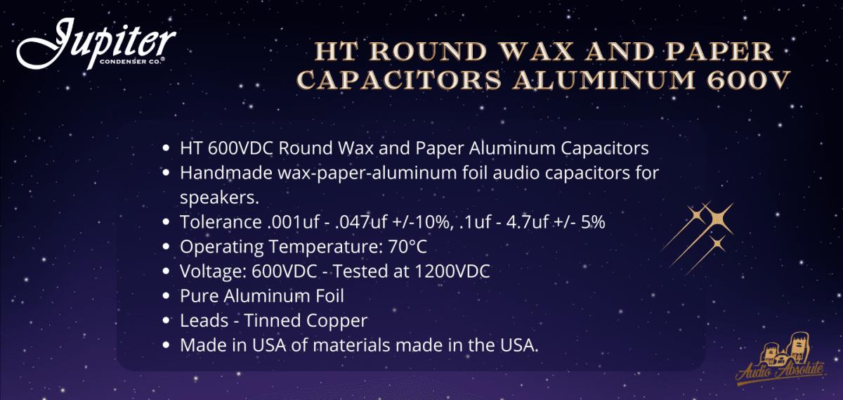 Jupiter 0.47uF HT 600V