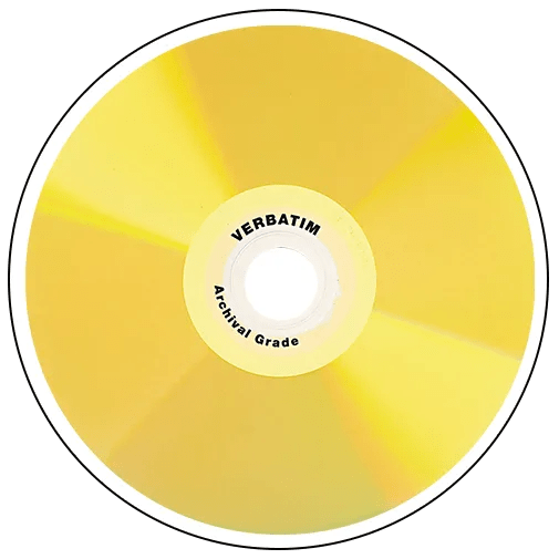Gold Archival Grade CDR Disc Recordable) Audio Conservation
