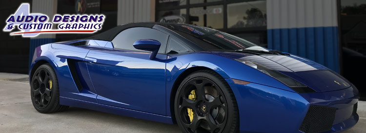 Gallardo Stereo System Upgrade for Jacksonville Client