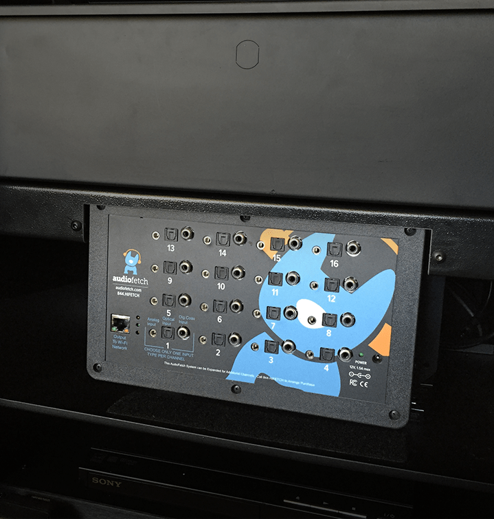 AudioFetch Commercial Audio Equipment Rack Rack Mount Rails