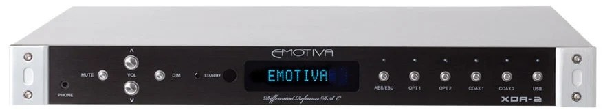 Emotiva XDA-2 DAC/Digital Preamp/Headphone Amp Preview | Audioholics