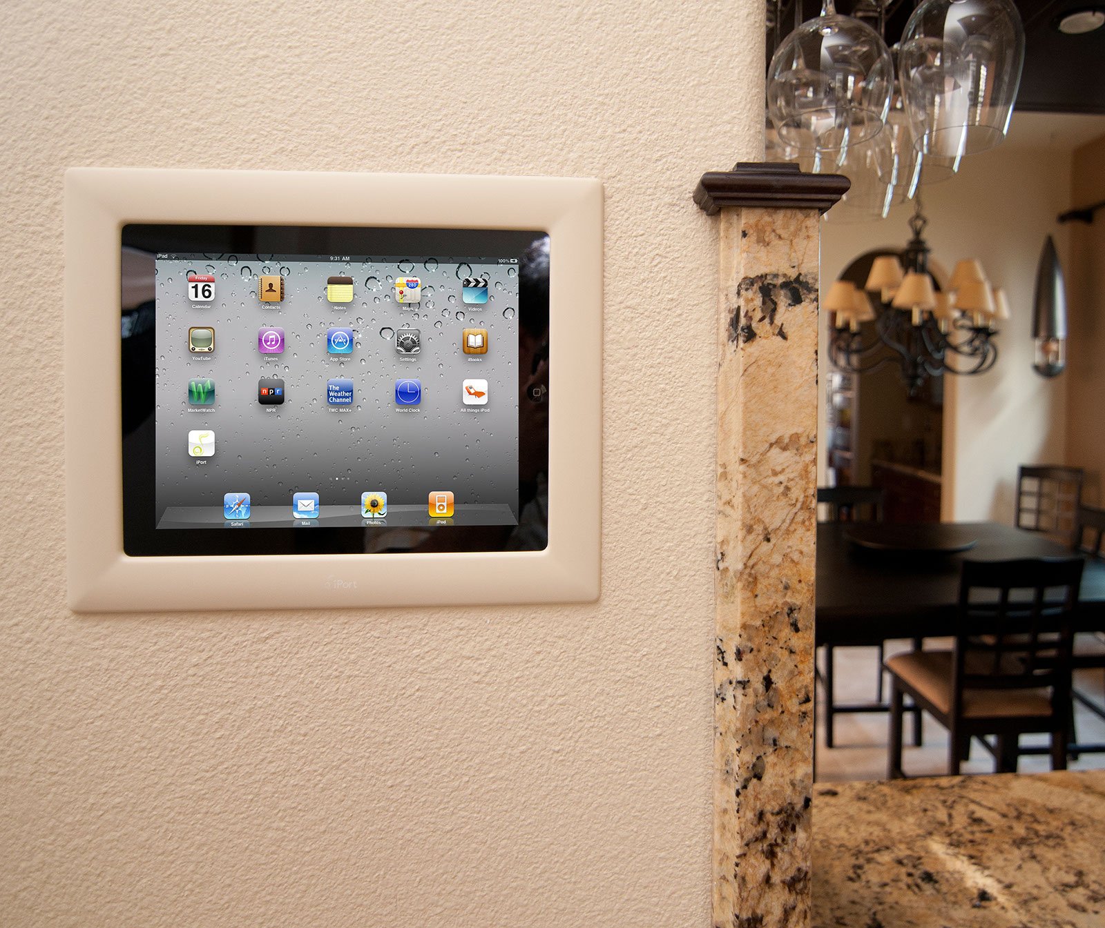 iPort Turns Apple iPad into Inwall Touchscreen Audioholics