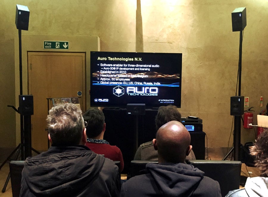 PMC Speakers and Auro3D Demo Immersive Surround for UK Record