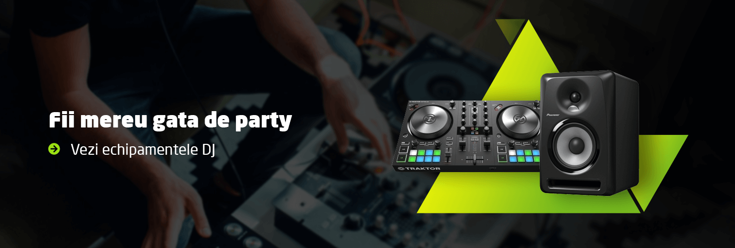 Echipamente audio, lumini, efecte speciale, instrumente AudioVision.ro