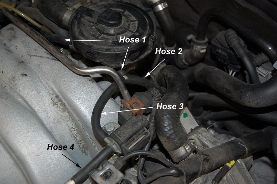 audipages 40 Valve Vacuum Hose Replacement