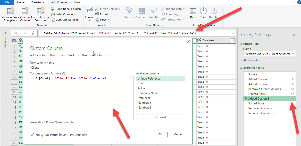 Switch off PowerQuery Conditional Column wizard • AuditExcel.co.za