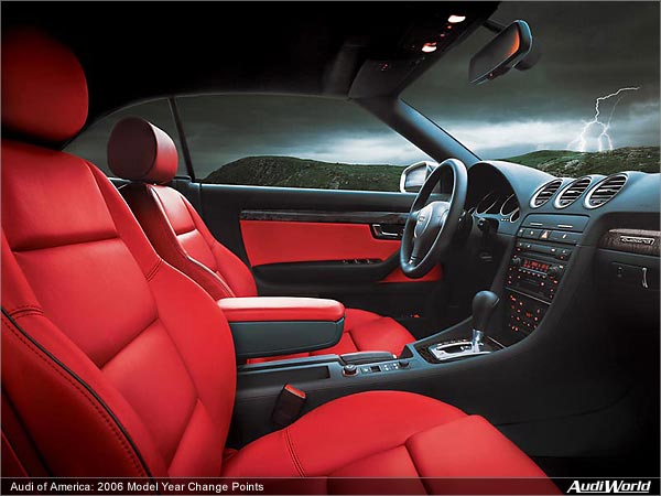 Audi of America 2006 Model Year Change Points AudiWorld