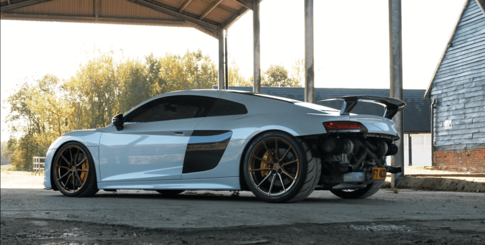 Audi R8 With TwinTurbocharger Kit Produces 1276 HP AudiWorld