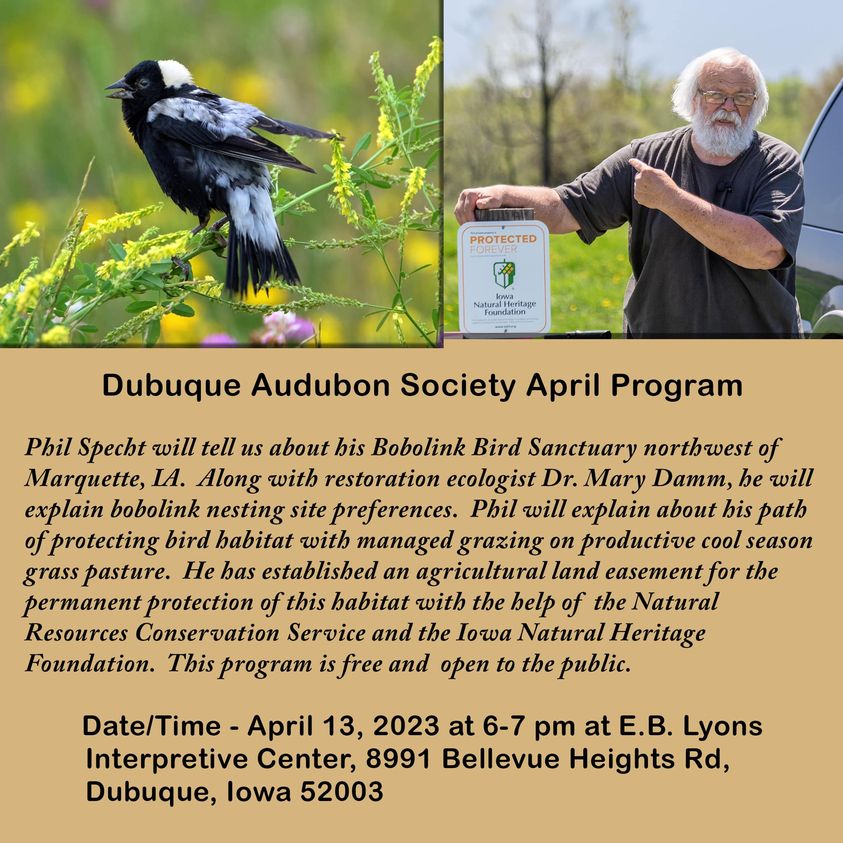 Events Past Dubuque Audubon Society