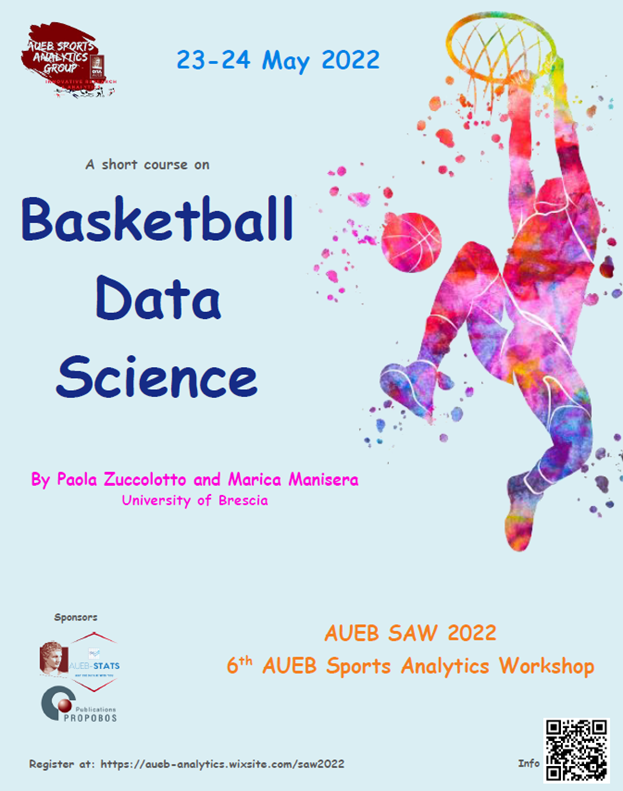 Short Course Basketball Data Science, 2324/5/22 Athens University