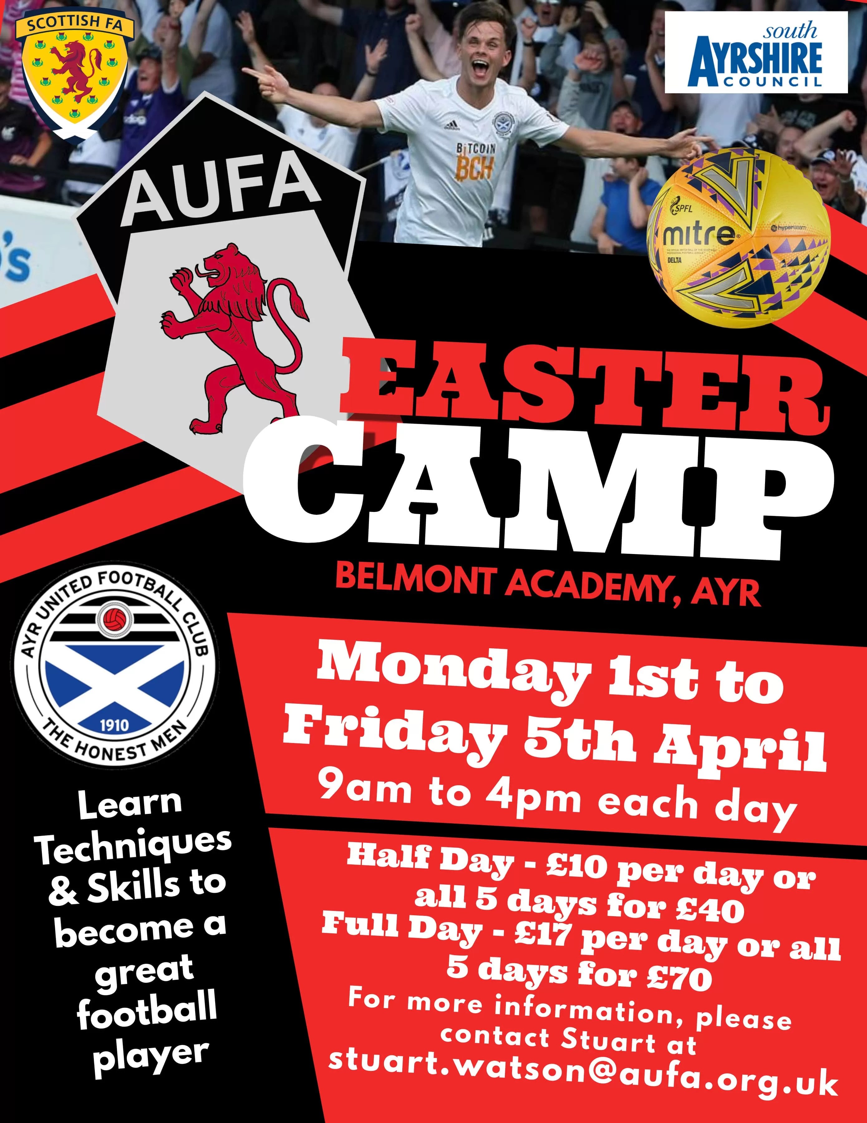 Copy of Soccer Camp Flyer Templatemin Ayr United Football Academy