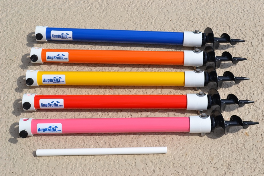 Beach Umbrella Anchor Holder Review AugHog Products AHP Outdoors