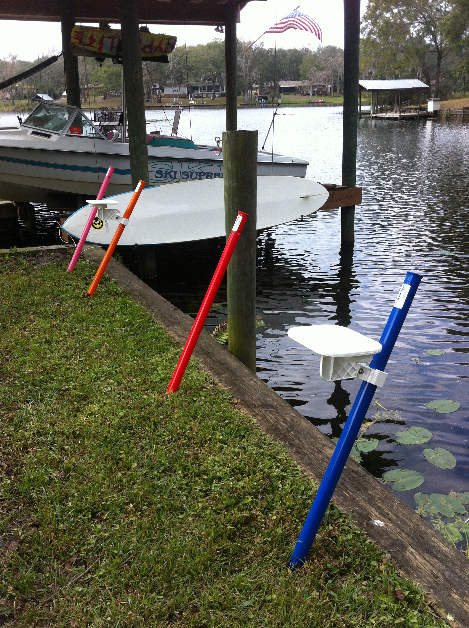 Big Rod Surf / Beach Fishing Rod Holder AugHog Products AHP