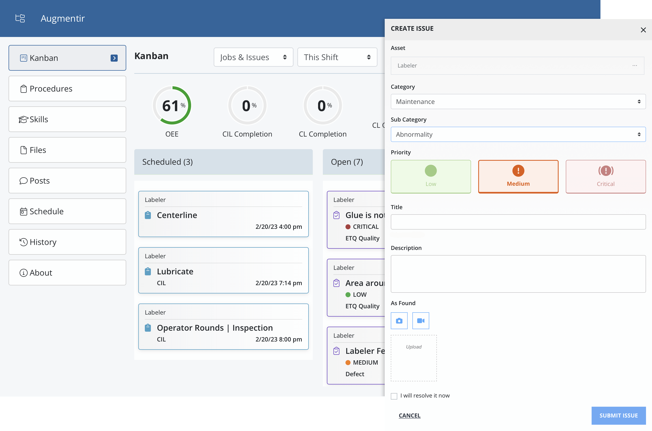 Asset Management Software Augmentir