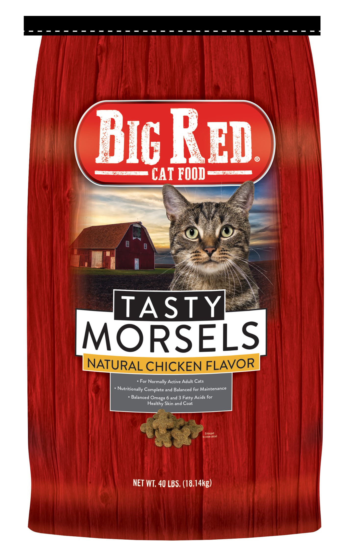 Nutrena, Big Red, Cat Food, 40 lbs. Augusta Cooperative Farm Bureau, Inc.