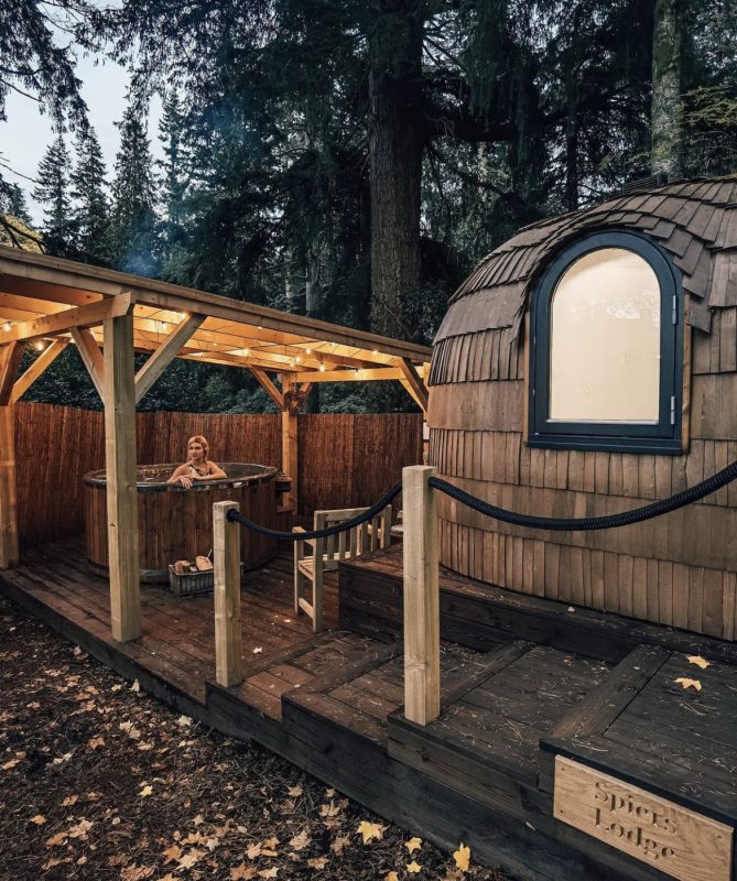 WoodFired Glamping Site Hot Tubs Auldton Stoves Trade Avaliable!