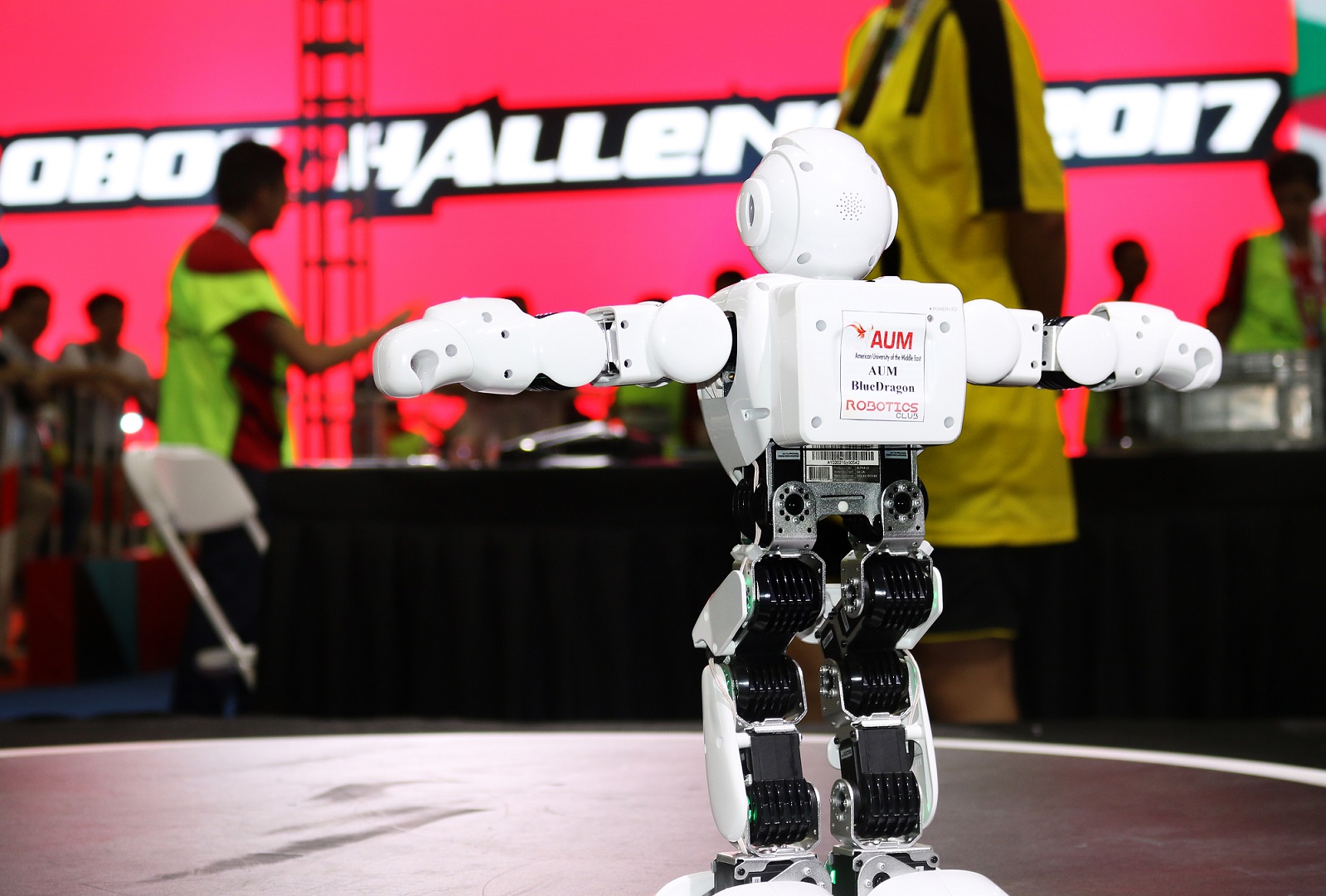 AUM Students Outshine Competitors in Robot Challenge 2017 in China AUM