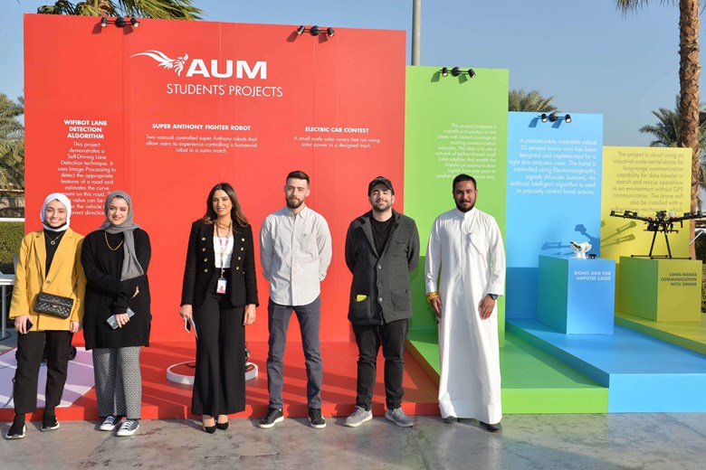 AUM supports alternative energy through its participation in the Kuwait