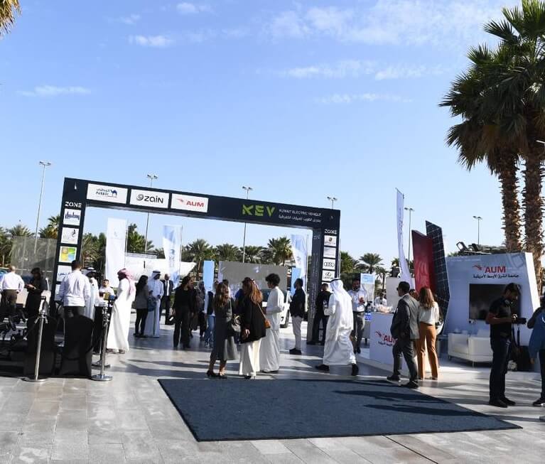 AUM supports alternative energy through its participation in the Kuwait