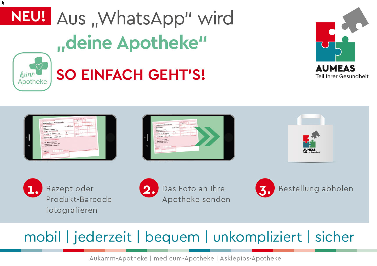 Apotheken APP AUMEAS Teil Ihrer Gesundheit Ihre Apotheken in