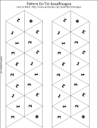 How to Make a Flexagon - Geometric Toys to Make - Aunt Annie's Crafts