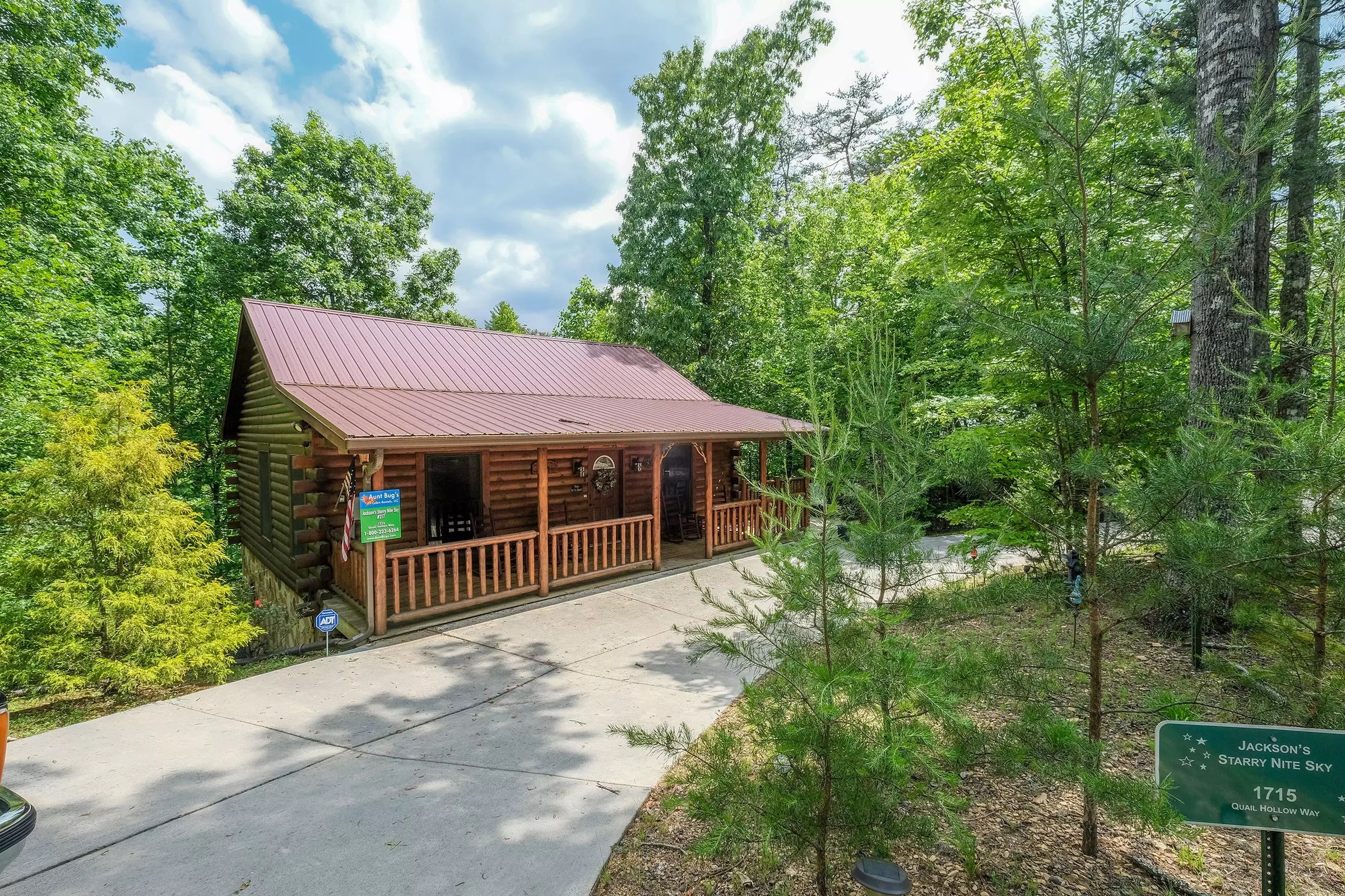 Sevierville Cabin Rental Jackson's Starry Nite Sky 217 2 bedroom