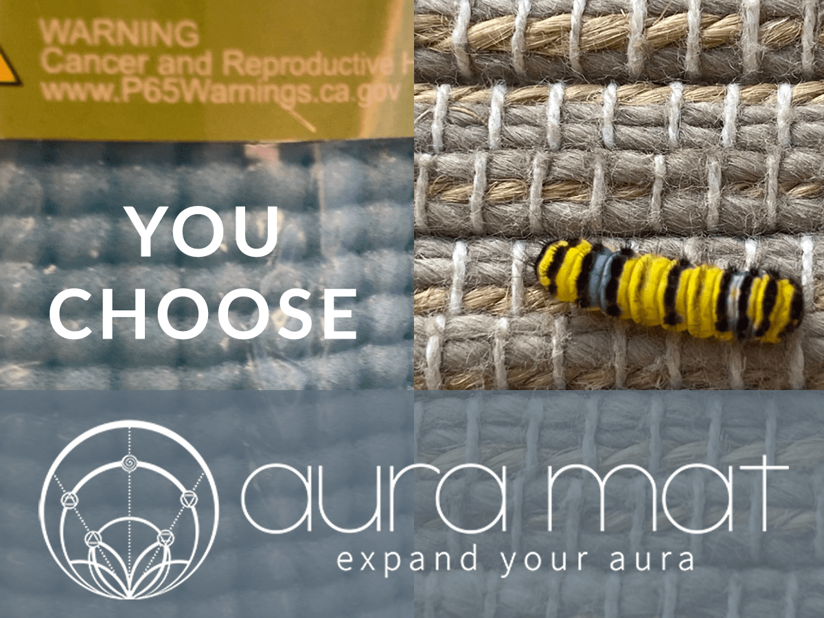 No Cancer or Birth Defect Warning Labels (Reason 6) Real Ayurveda Yoga Mats No Counterfeits