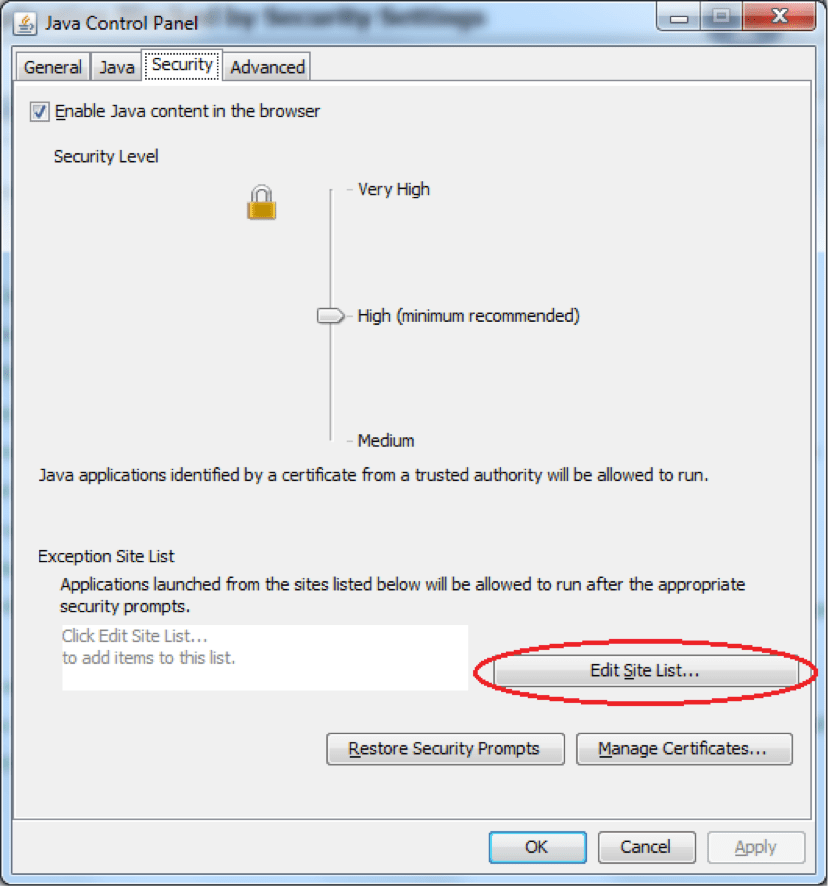 Your security settings have blocked a selfsigned application from