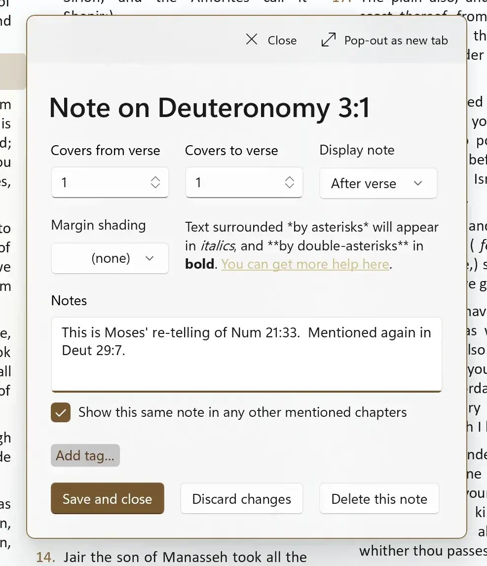 How To Create a New Note