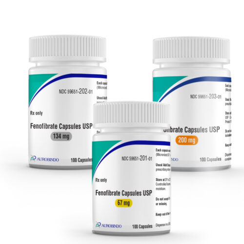 Fenofibrate Tabs 145 mg, 90 Aurobindo Pharma USA