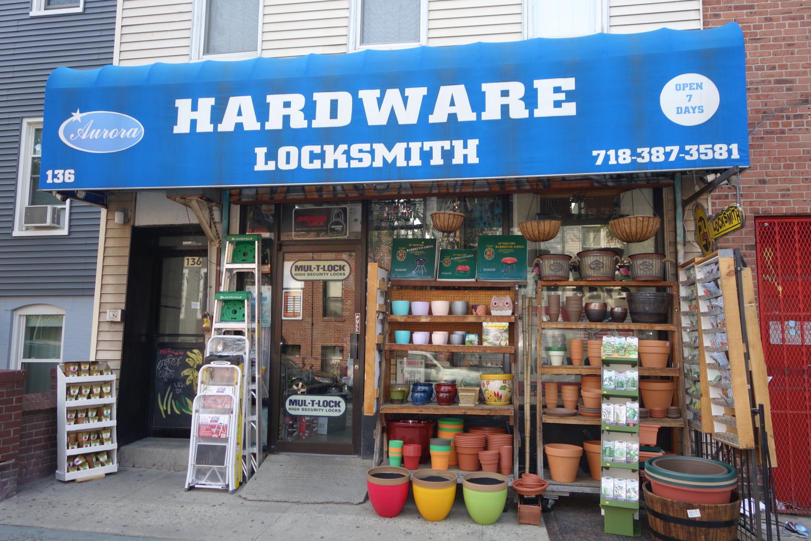 Hardware store, Williamsburg, Brooklyn, Greepoint Aurora Hardware and