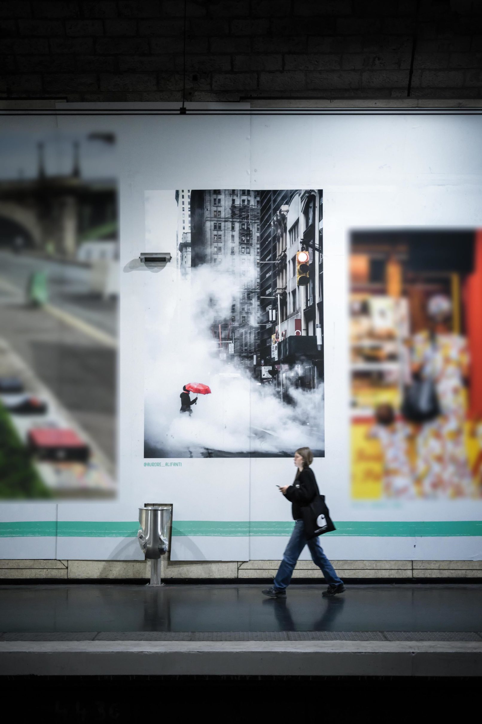 The Red Umbrella, NYC - Publication Le Parisien, concours RATP #PhotoRATPhie - © Aurore Alifanti Photographie - French photographer, photography, Voyage, Travel