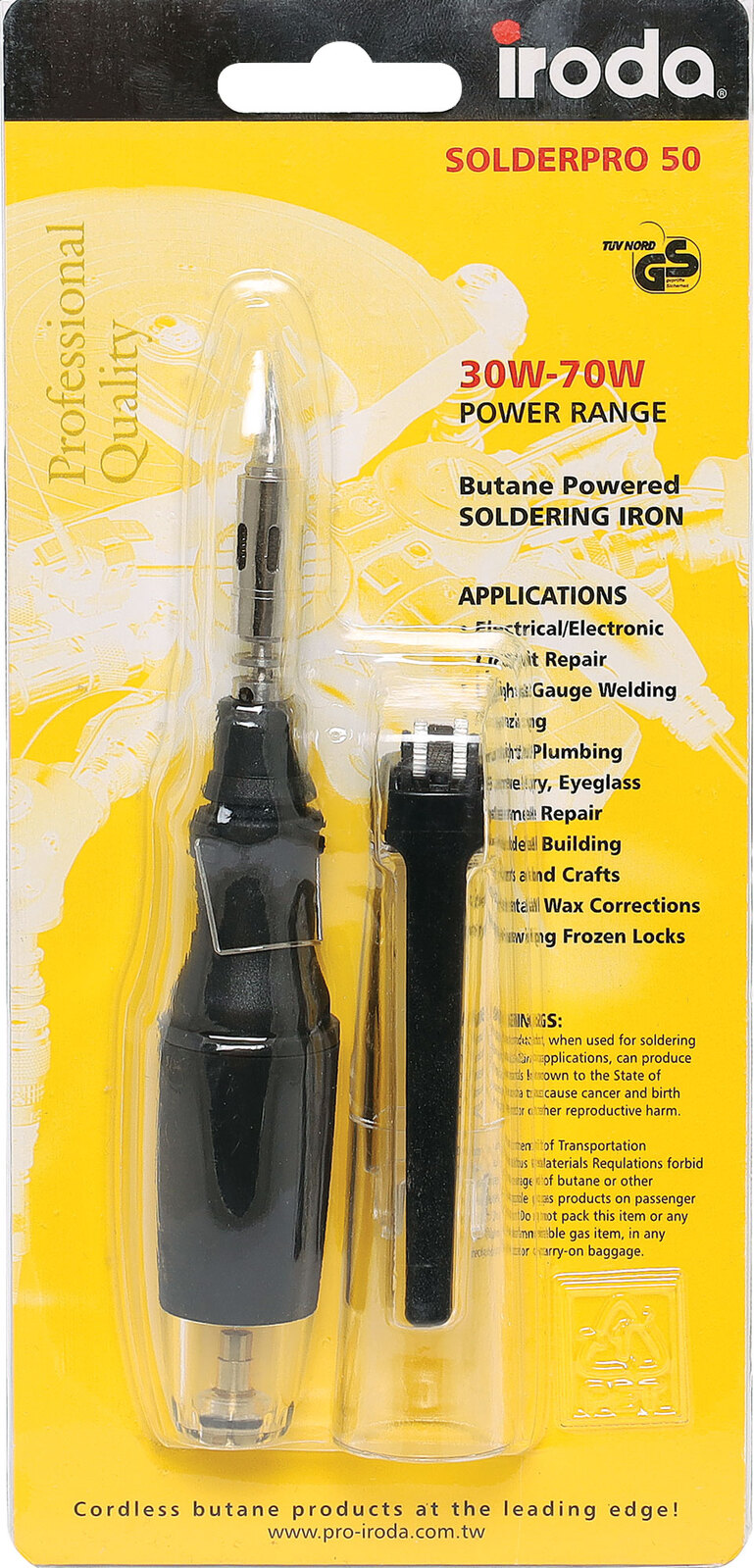 70W Pocket Gas Soldering Iron