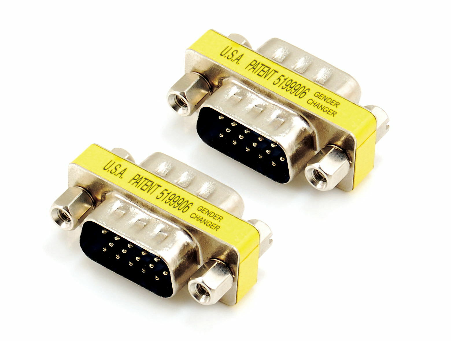 DB15 VGA Male to Male Adaptor Converter